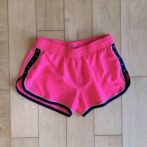UnderArmour Pink Semi-Fitted Running Shorts